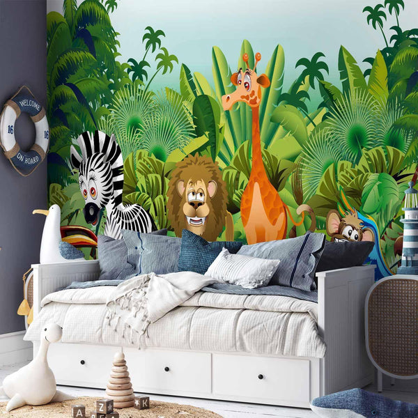 Carta da parati - Jungle Animals