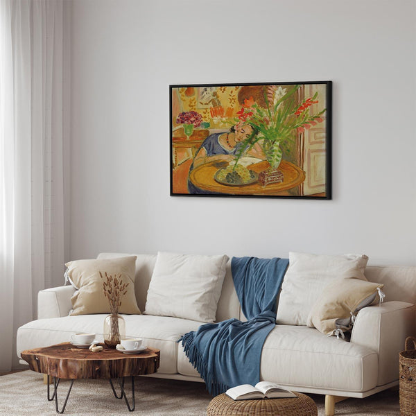 Quadro - Henri Matisse – Woman with Gladioli