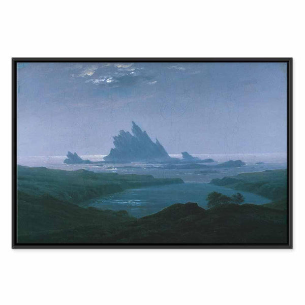 Quadro - Caspar David Friedrich – Cliff reef on the beach