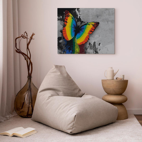 Quadro fai da te - Colourful Butterfly