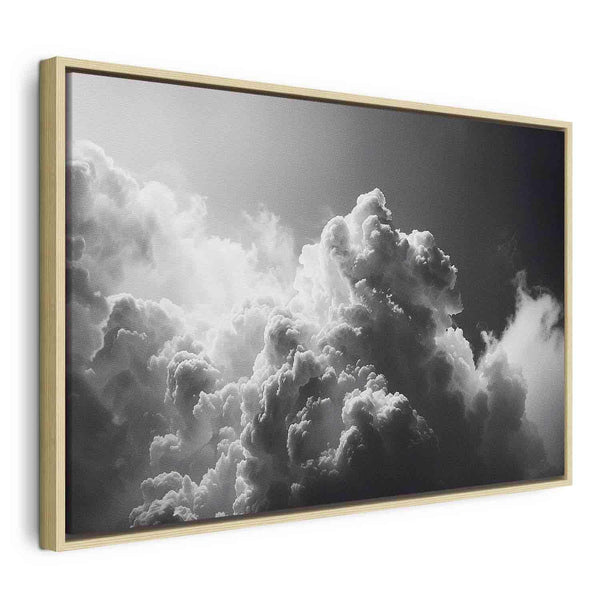 Quadro - Extraordinary Phenomenon: The Sun Illuminating Dark Clouds