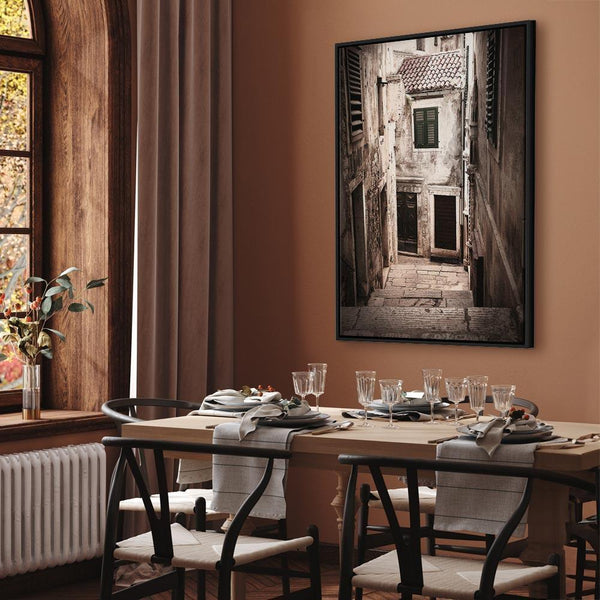 Quadro - Retro Alley (1 Part) Vertical