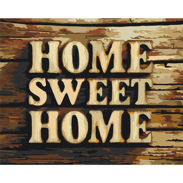 Quadro fai da te - Wooden Home