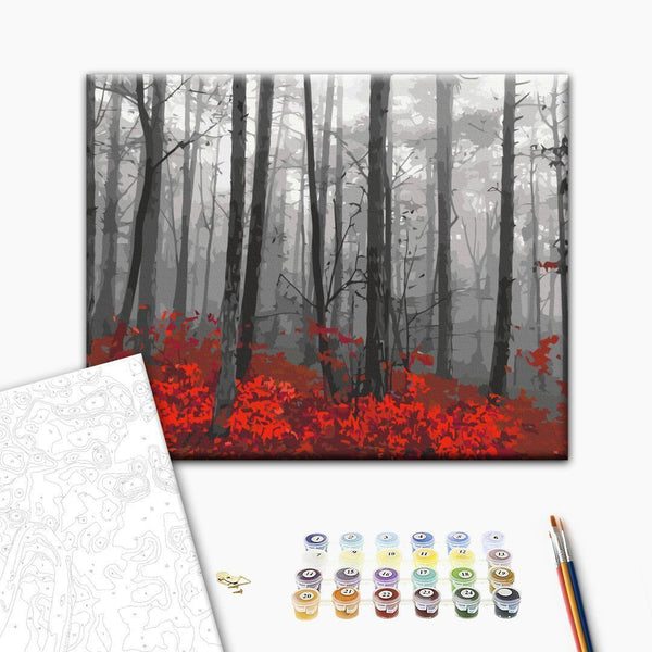 Quadro fai da te - Naked Trees
