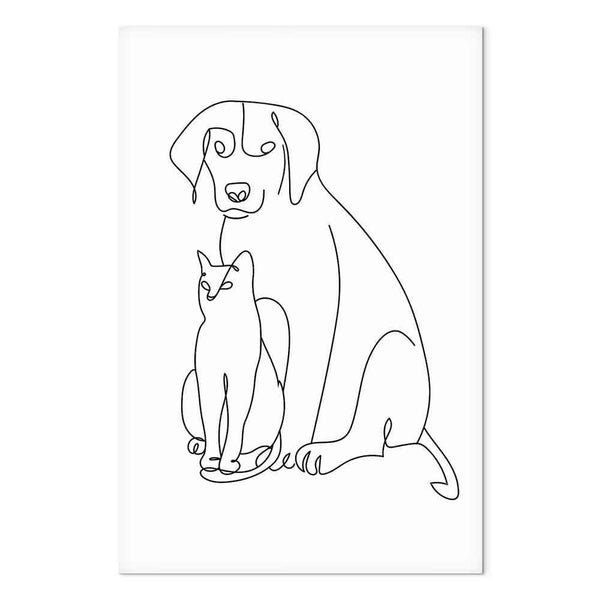 Quadro - Best Friends (1 Part) Vertical