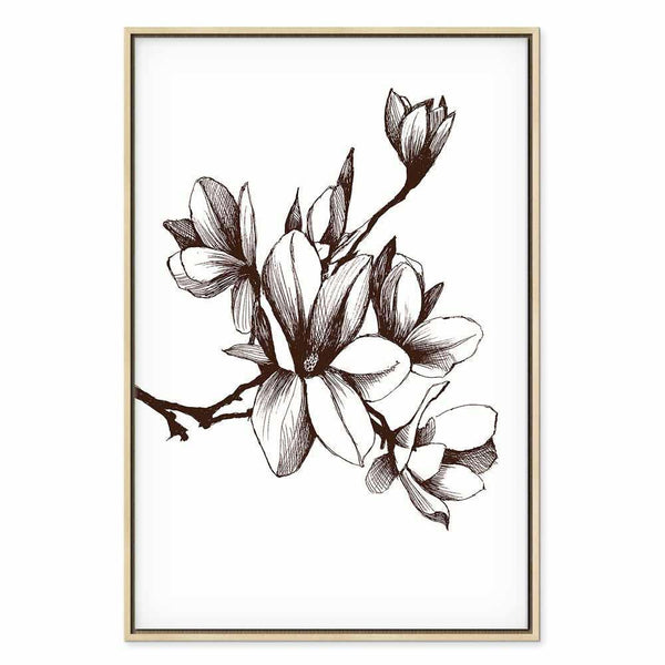 Quadro - Renaissance Magnolias (1 Part) Vertical