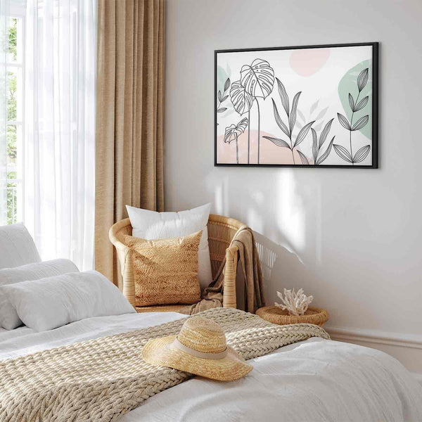 Quadro - Pastel line art