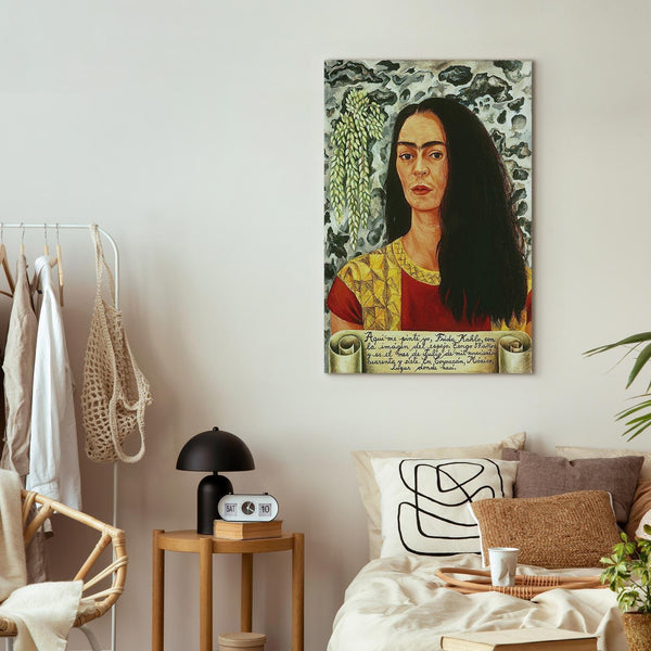 Quadro - Frida Kahlo – Self-Portrait with Loose Hair