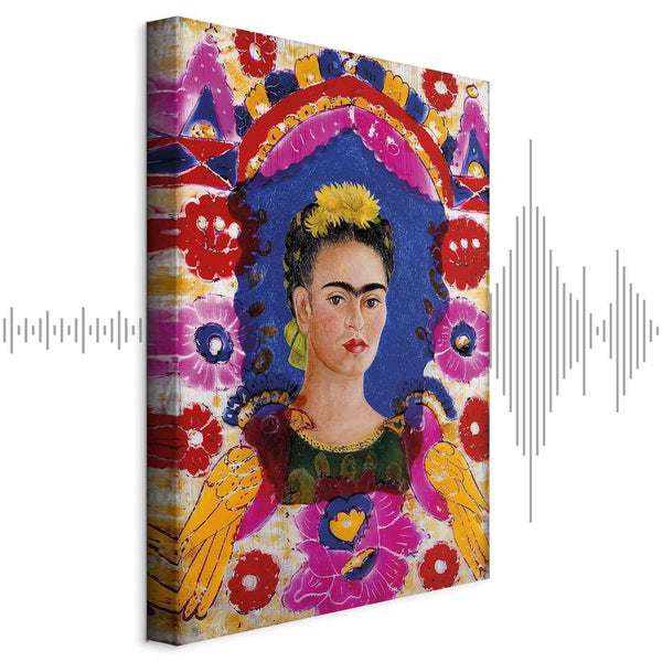 Quadro - Frida Kahlo – The Frame (Self-Portrait)