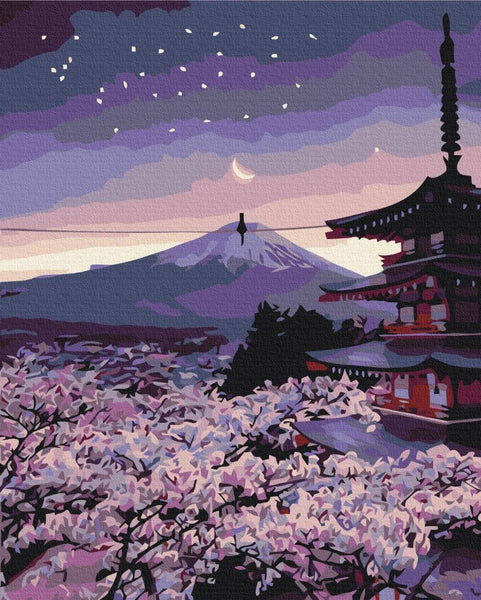 Quadro fai da te - Twilight over Japan