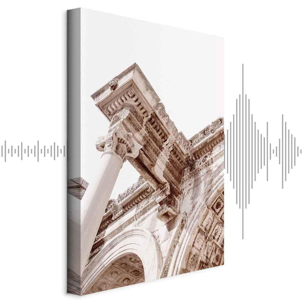 Quadro - Temple of Hadrian (1 Part) Vertical