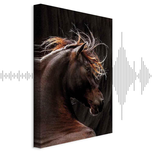 Quadro - Fiery Wind (1 Part) Vertical