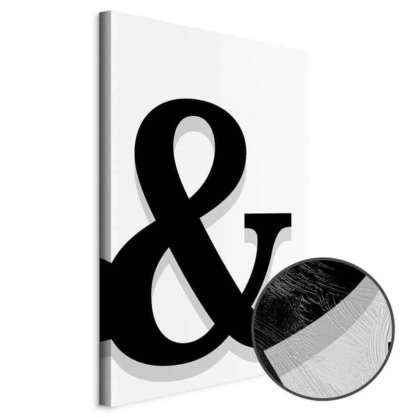 Quadro - Decorative Letter (1 Part) Vertical