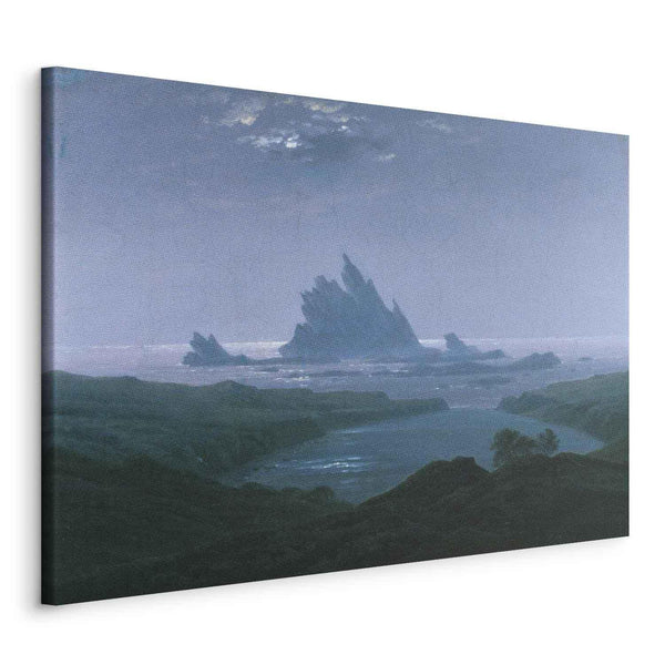 Quadro - Caspar David Friedrich – Cliff reef on the beach