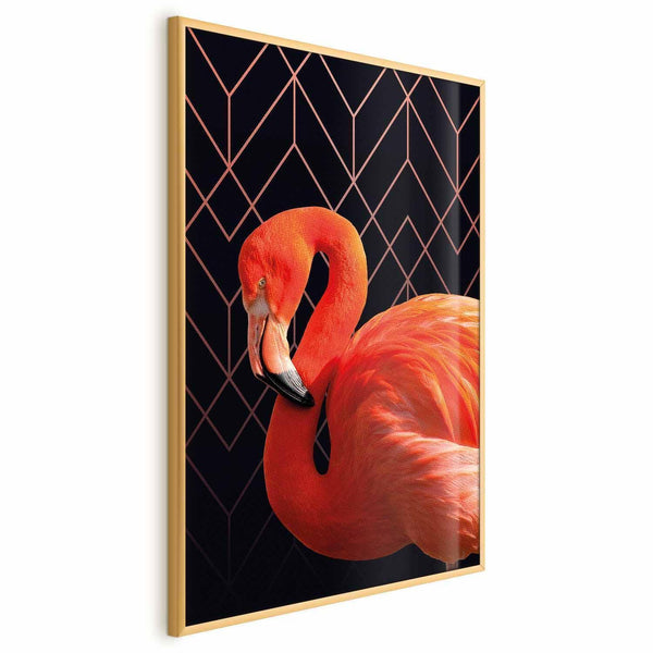 Poster - Flamingo Solo