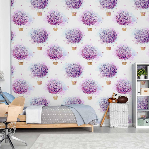 Tappezzeria murale - Balloons of Flowers