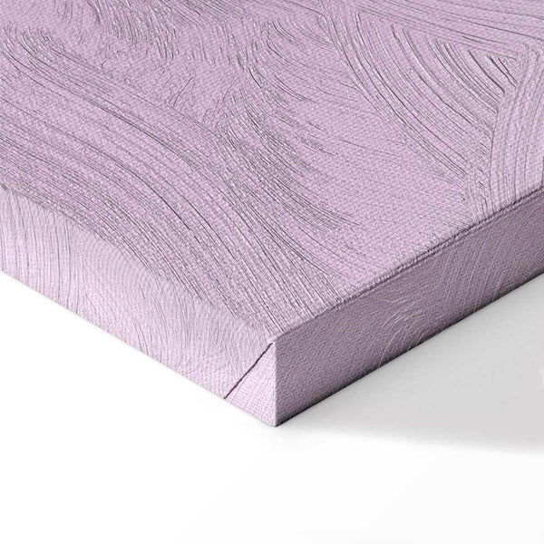 Quadro - Silver Intricacies - Fluid Metallic Figure on a Gradient Background