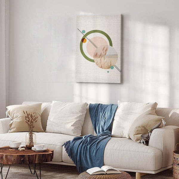 Quadro - Geometric Landscape (1 Part) Vertical