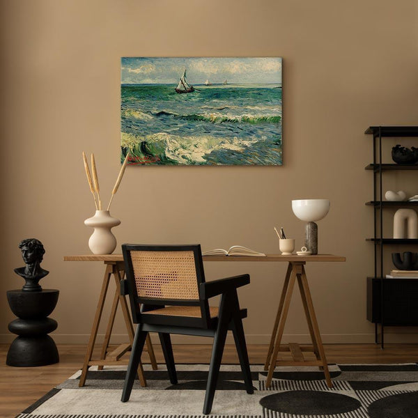 Quadro - Vincent van Gogh – Seascape at Saintes-Maries