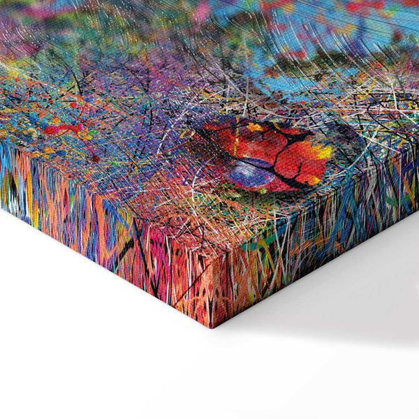 Quadro - Map: Jackson Pollock inspiration