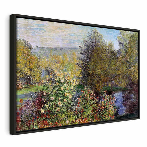 Quadro - Claude Monet – Garden at Montgeron (detail)