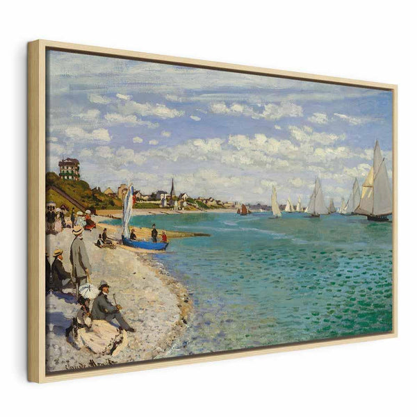 Quadro - Claude Monet – Regatta at Sainte-Adresse