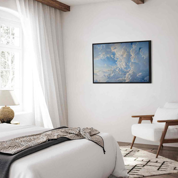 Quadro - The Sun Revealing the Secrets of the Clouds: Spectacular Images in the Sky