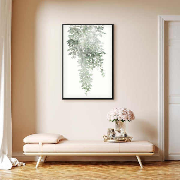 Quadro - Green Cascade (1 Part) Vertical