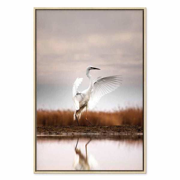 Quadro - Autumn by the Lake (1 Part) Vertical