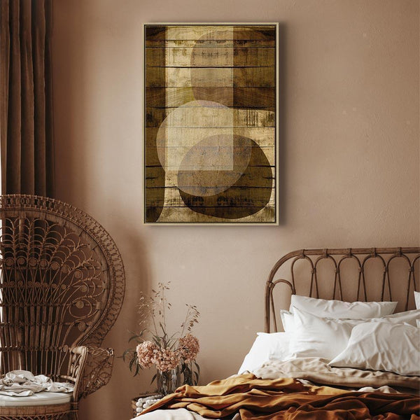 Quadro - Golden Chocolate (1 Part) Vertical