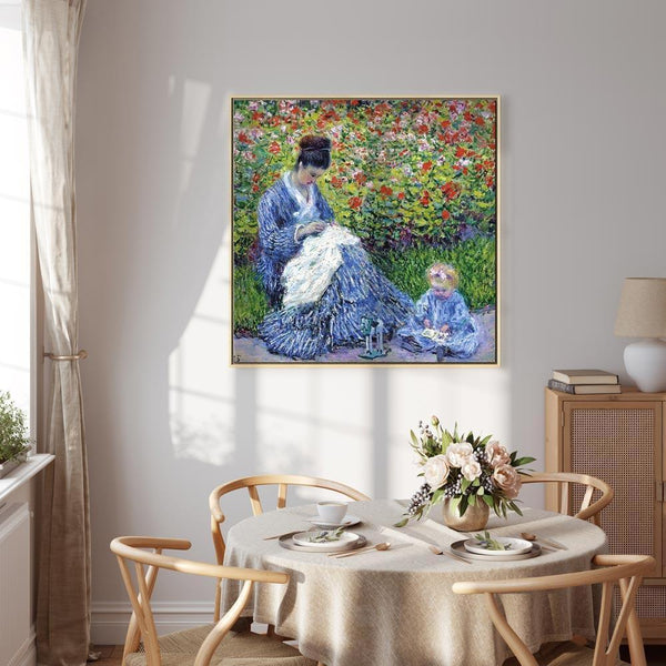 Quadro - Claude Monet – Madame Monet and Her Son