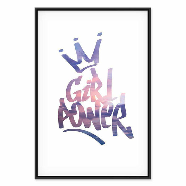 Quadro - Girl Power (1 Part) Vertical