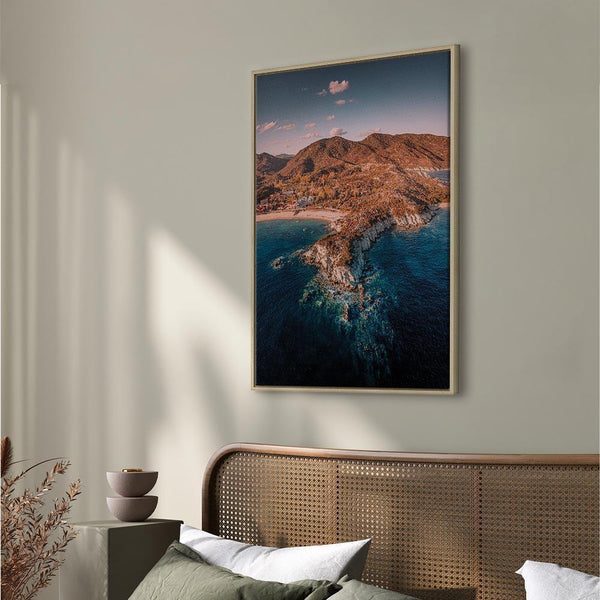 Quadro - Cliff in Kalamitsi (1 Part) Vertical