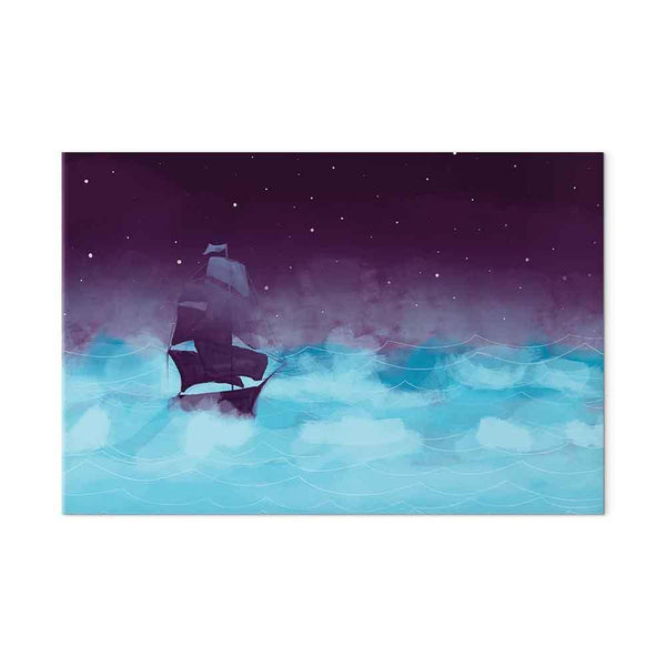Quadro - Night Waves (1 Part) Wide - Third Variant