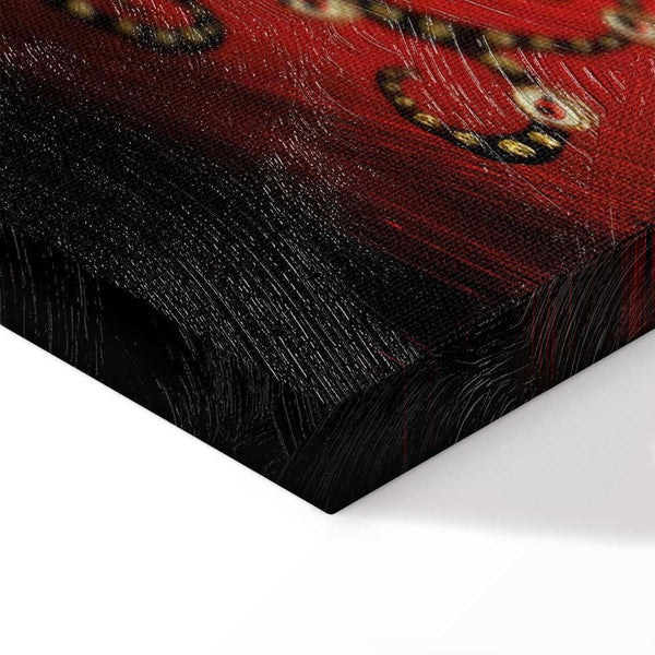 Quadro - Fiery Tree (1 Part) Narrow