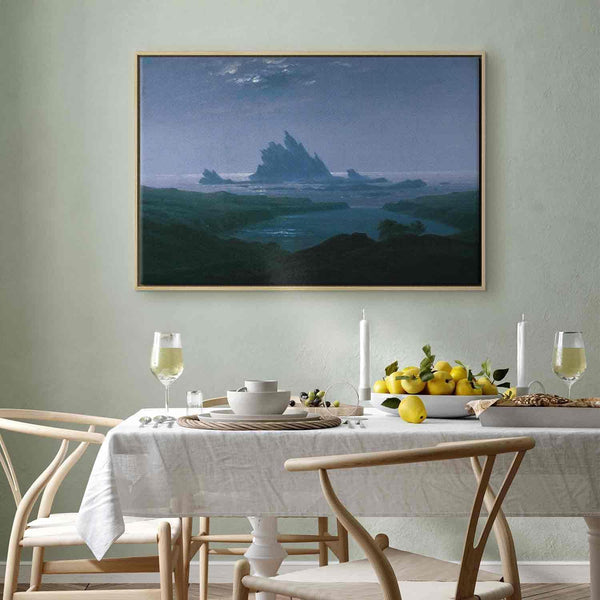 Quadro - Caspar David Friedrich – Cliff reef on the beach