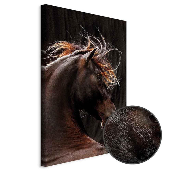 Quadro - Fiery Wind (1 Part) Vertical