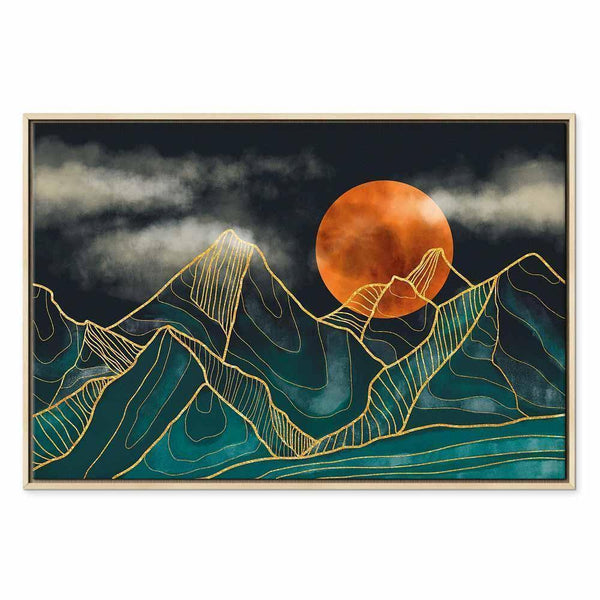 Quadro - Mountain Calm (1 Part) Wide