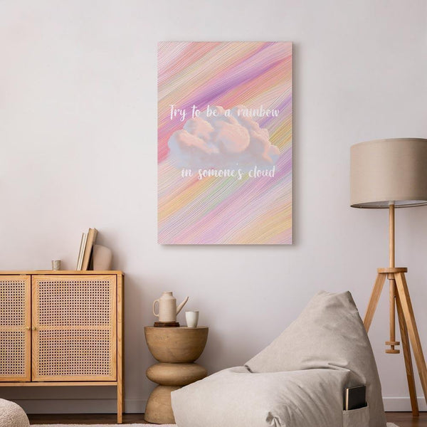 Quadro - Try to Be a Rainbow (1 Part) Vertical