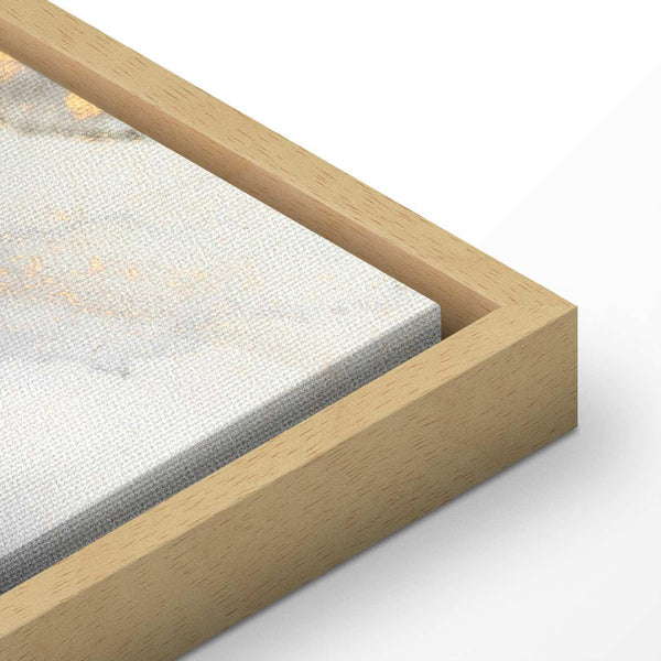 Quadro - Golden explosions – abstract pattern inspired by marble