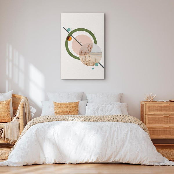 Quadro - Geometric Landscape (1 Part) Vertical