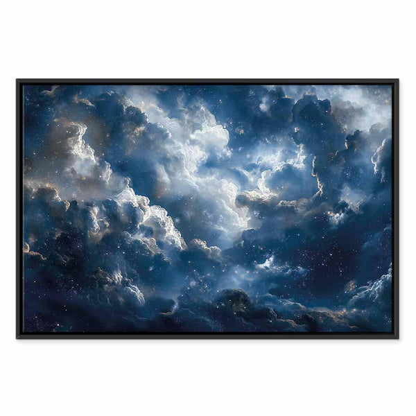Quadro - Astronomical Wonders: Clouds and Stars in Harmonious Combination