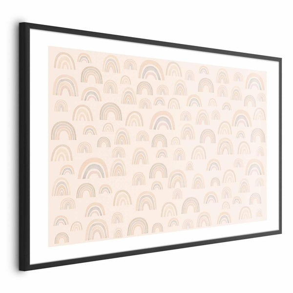 Poster - Pastel Rainbows