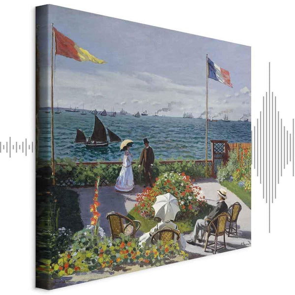 Quadro - Claude Monet – Terrace at Sainte-Adresse