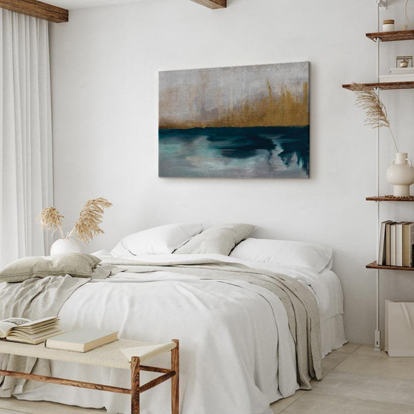 Quadro - Golden Grasses (1 Part) Wide