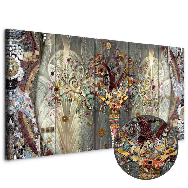 Quadro - Tree of Life (5 Parts) Narrow