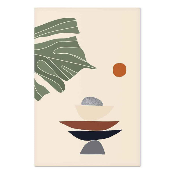 Quadro - On the Sunny Terrace (1 Part) Vertical