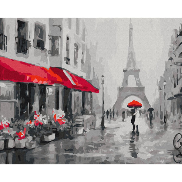 Quadro fai da te - Rainy Paris