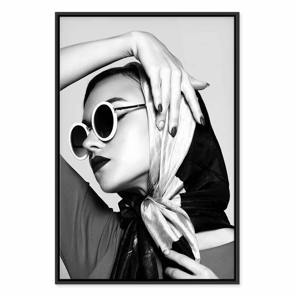 Quadro - Stylish Lady (1 Part) Vertical
