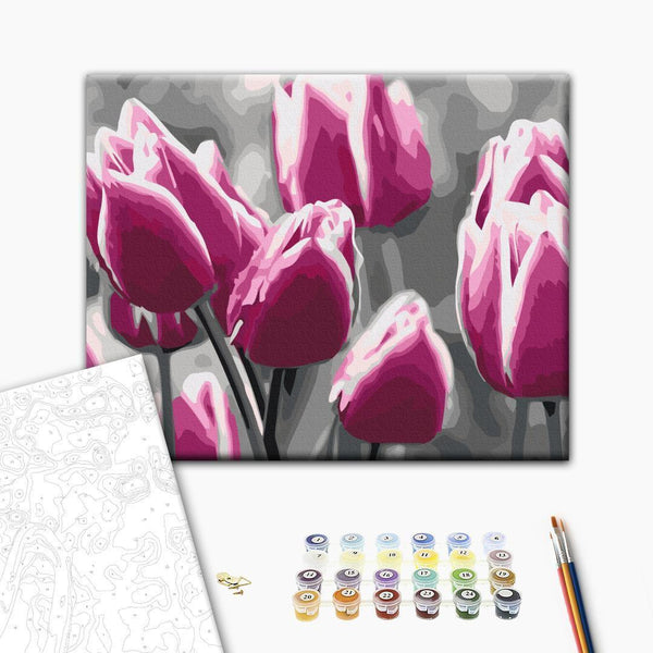 Quadro fai da te - Tulip Field